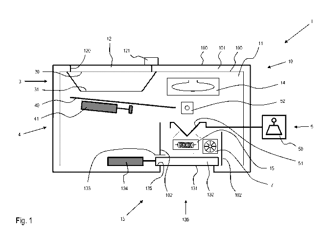 A single figure which represents the drawing illustrating the invention.